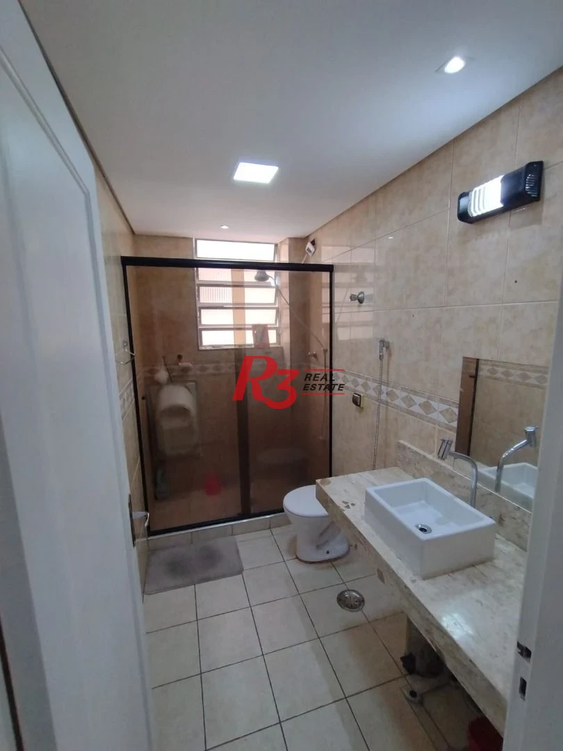 Apartamento com 2 dormitórios à venda, 76 m² por R$ 310.000,00 - Marapé - Santos/SP