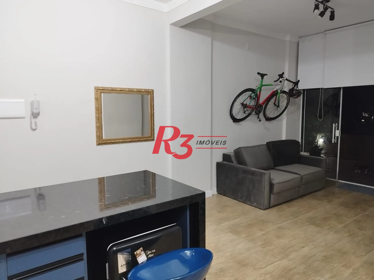 Apartamento Garden com 1 dormitório à venda, 52 m² por R$ 450.000,00 - Ilha Porchat - São Vicente/SP