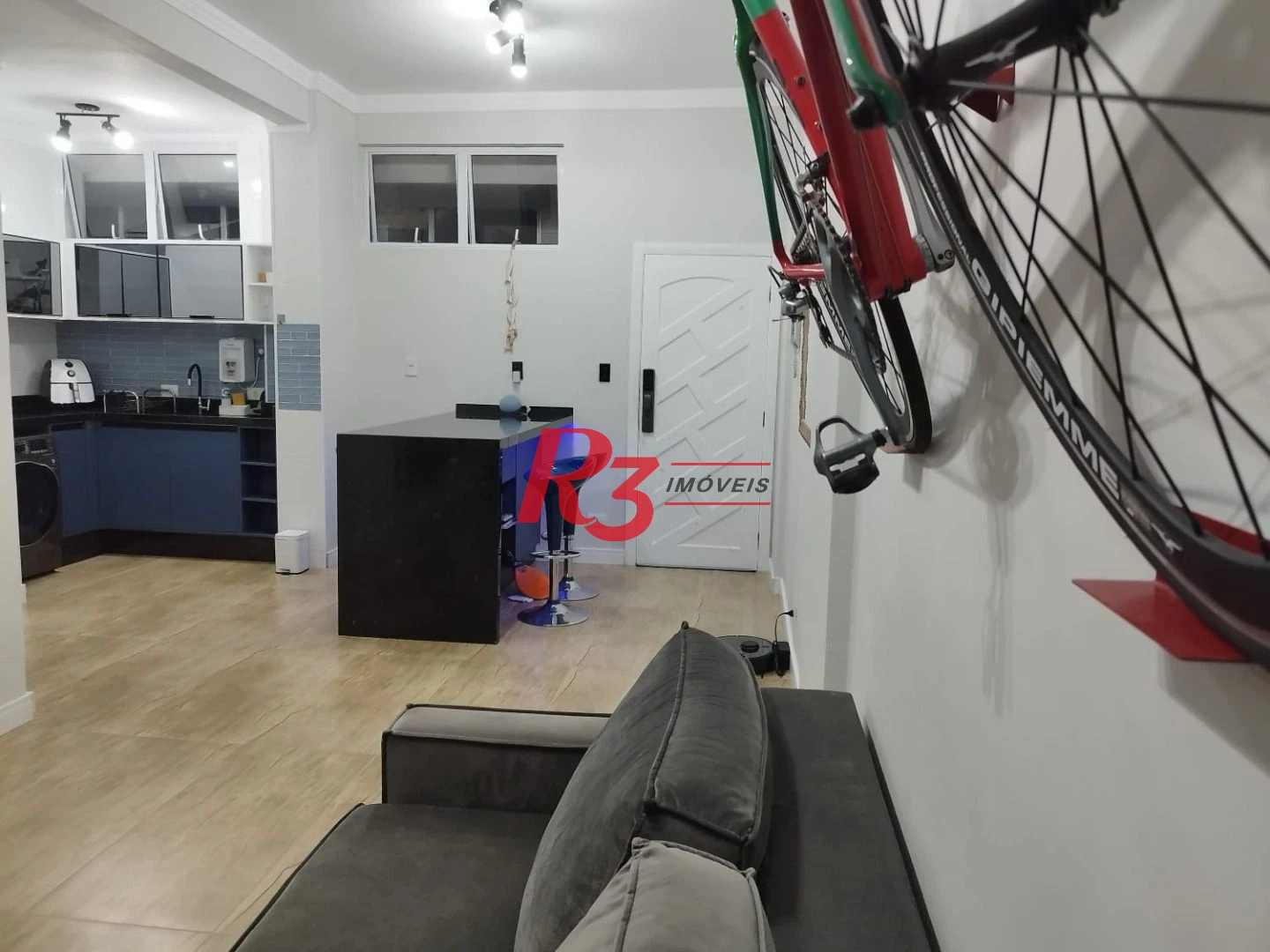 Apartamento Garden com 1 dormitório à venda, 52 m² por R$ 450.000,00 - Ilha Porchat - São Vicente/SP