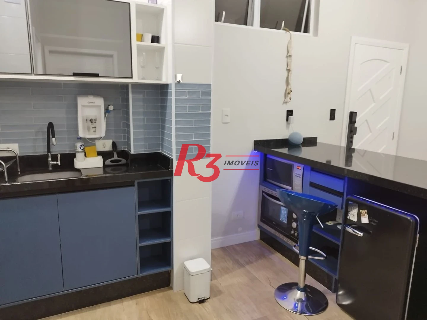 Apartamento Garden com 1 dormitório à venda, 52 m² por R$ 450.000,00 - Ilha Porchat - São Vicente/SP