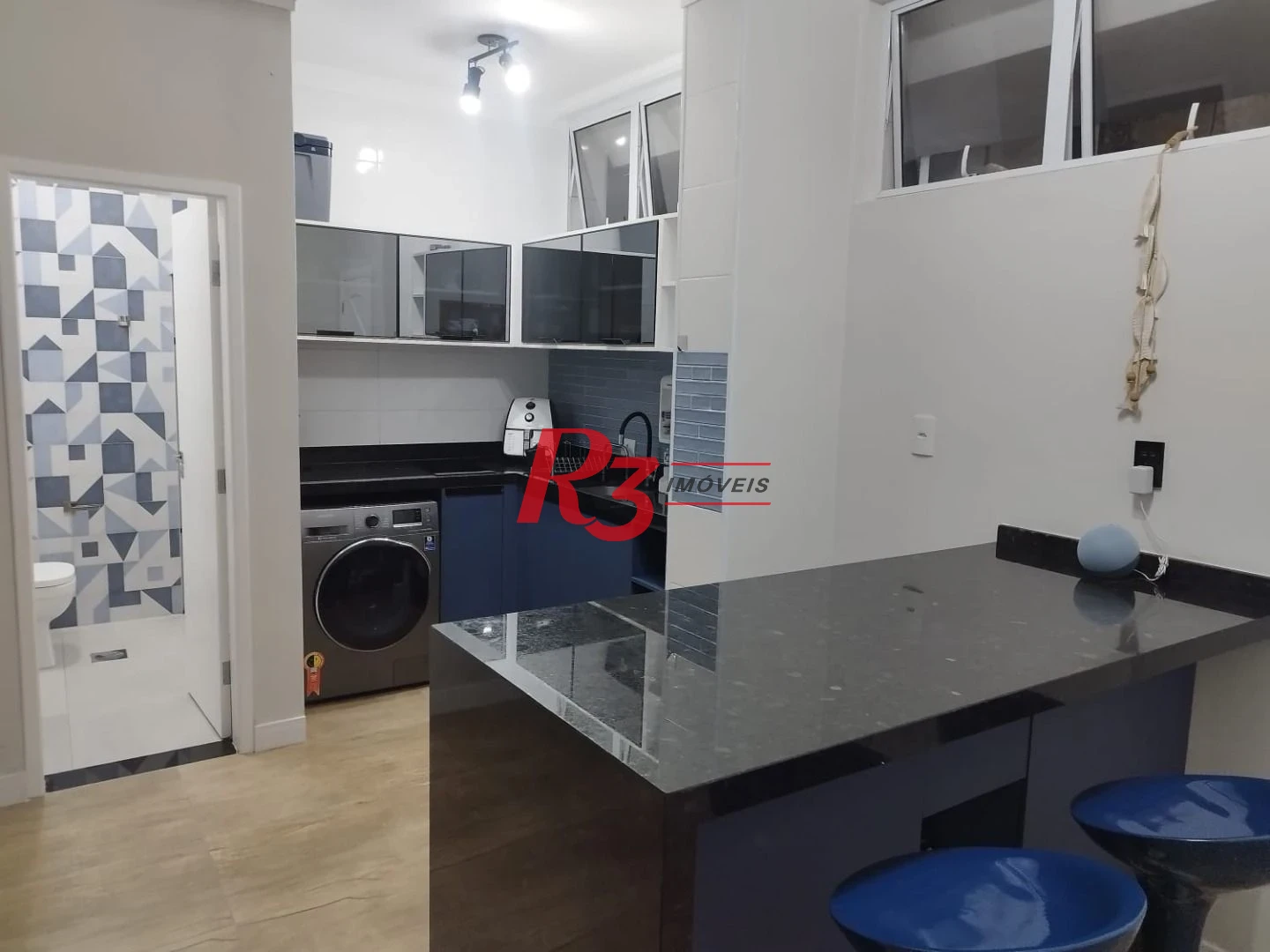 Apartamento Garden com 1 dormitório à venda, 52 m² por R$ 450.000,00 - Ilha Porchat - São Vicente/SP