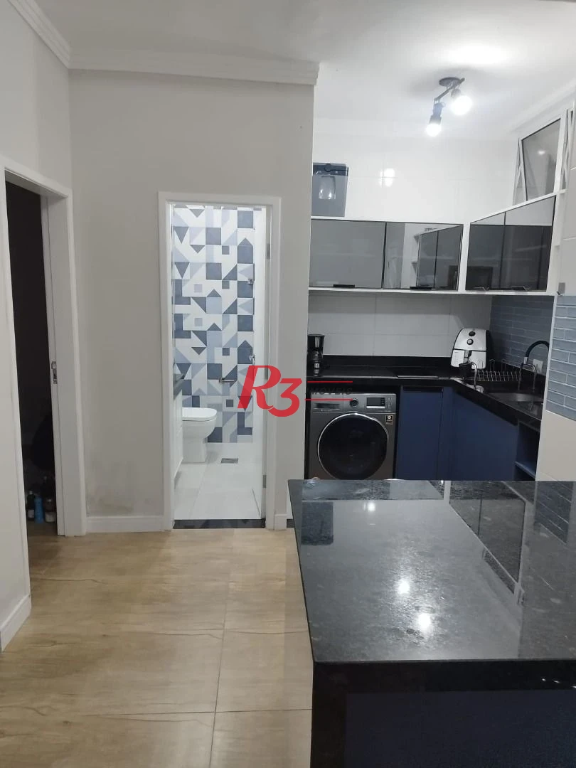 Apartamento Garden com 1 dormitório à venda, 52 m² por R$ 450.000,00 - Ilha Porchat - São Vicente/SP