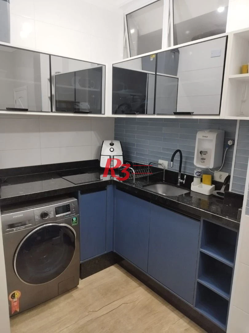 Apartamento Garden com 1 dormitório à venda, 52 m² por R$ 450.000,00 - Ilha Porchat - São Vicente/SP