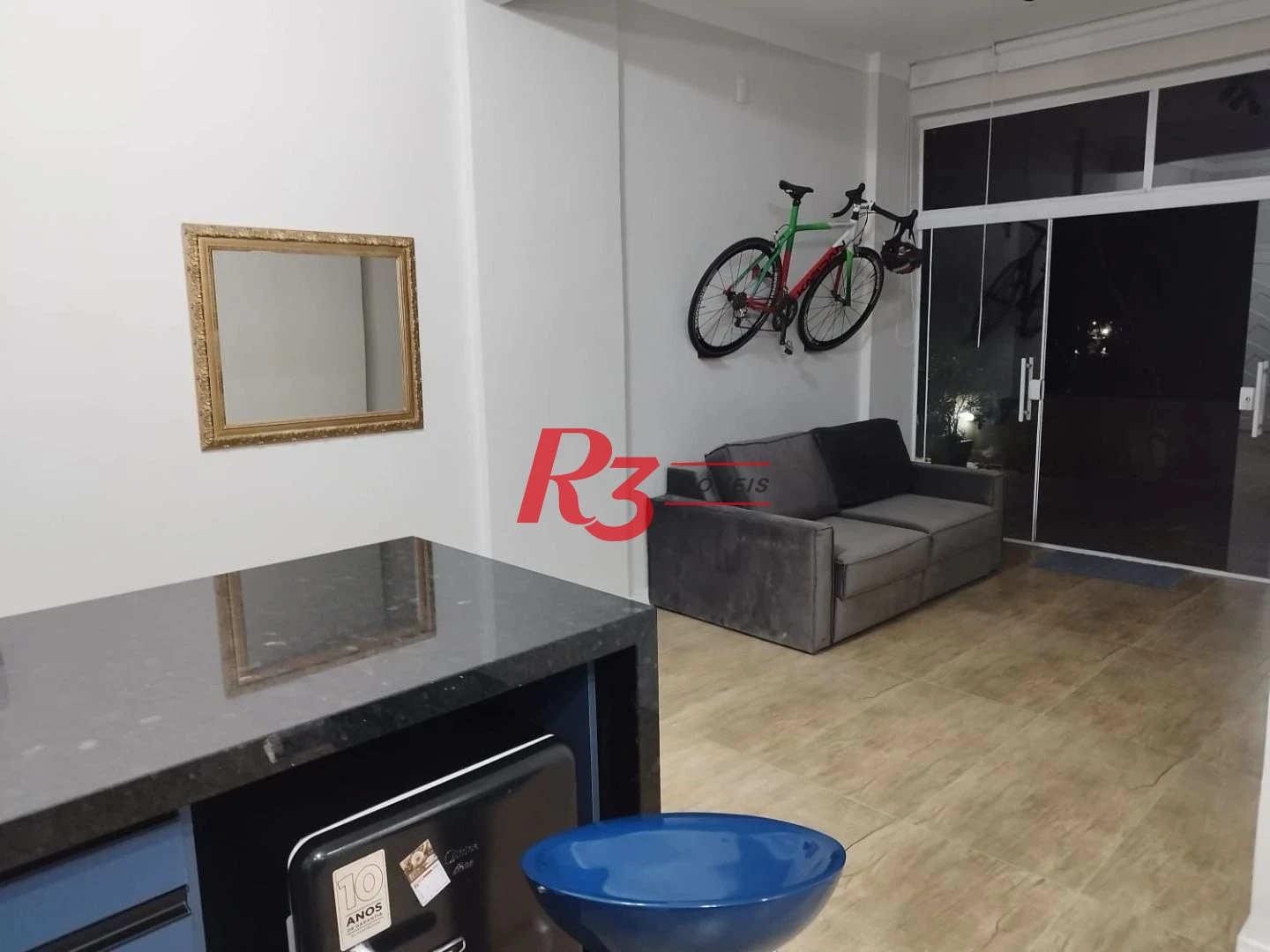 Apartamento Garden com 1 dormitório à venda, 52 m² por R$ 450.000,00 - Ilha Porchat - São Vicente/SP