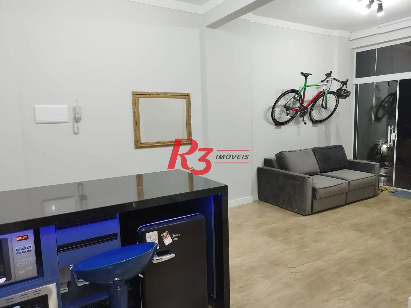Apartamento Garden com 1 dormitório à venda, 52 m² por R$ 450.000,00 - Ilha Porchat - São Vicente/SP