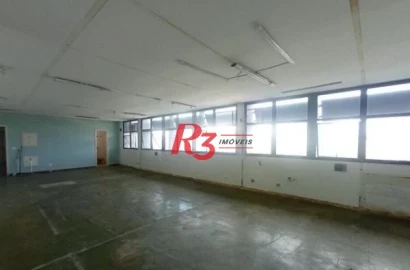 Sala à venda, 92 m² por R$ 550.000,00 - Marapé - Santos/SP