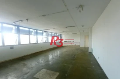 Sala à venda, 92 m² por R$ 550.000,00 - Marapé - Santos/SP