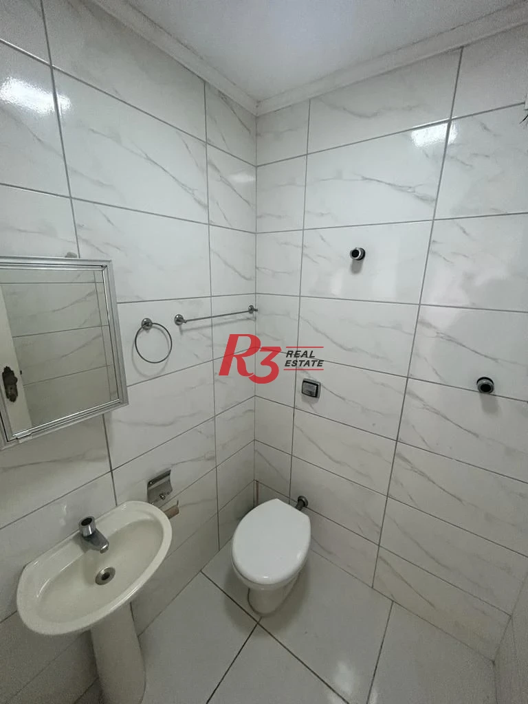 Apartamento com 3 dormitórios à venda, 140 m² por R$ 825.000,00 - Pompéia - Santos/SP