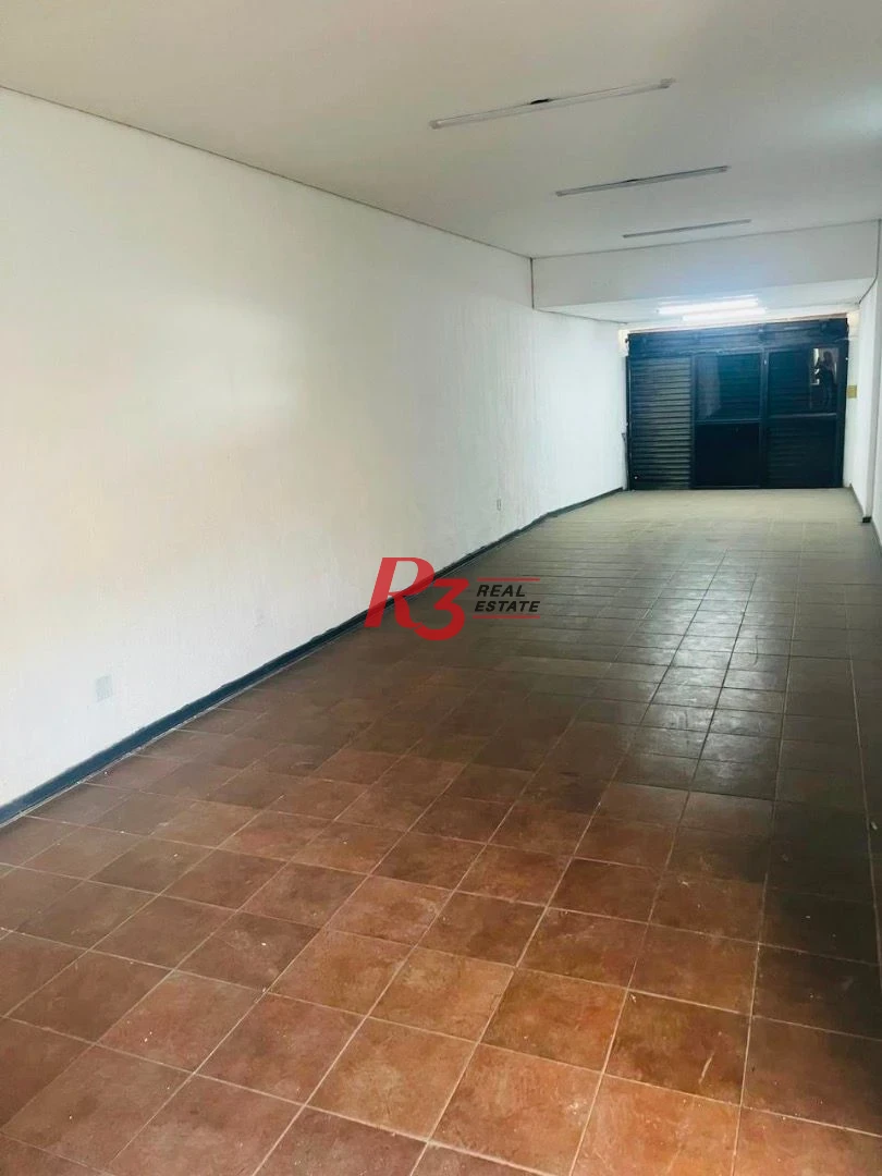 Loja para alugar, 80 m² por R$ 4.500,00/mês - Macuco - Santos/SP