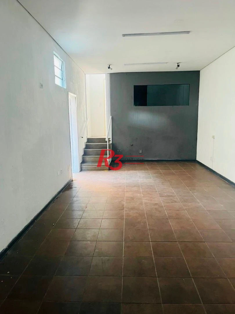 Loja para alugar, 80 m² por R$ 6.500,00/mês - Macuco - Santos/SP