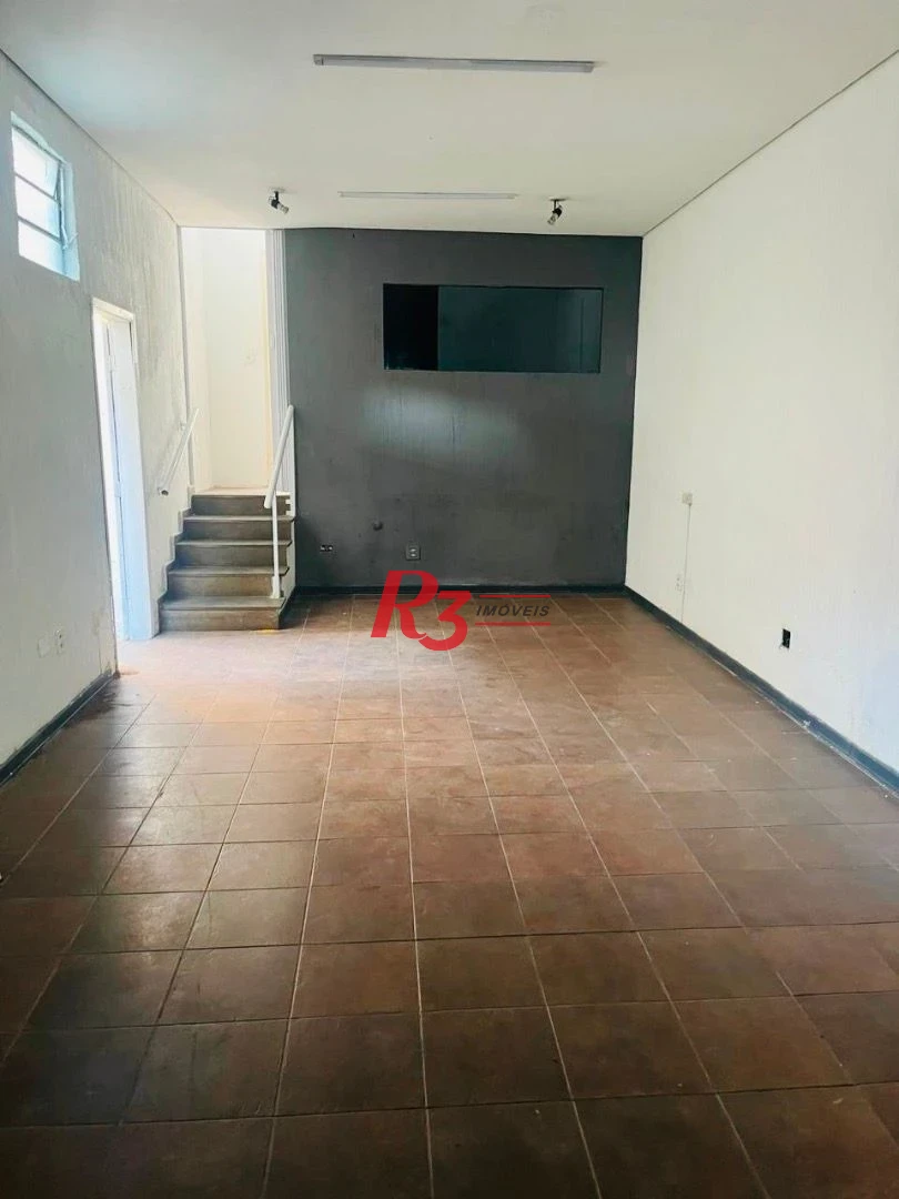 Loja para alugar, 80 m² por R$ 6.500,00/mês - Macuco - Santos/SP