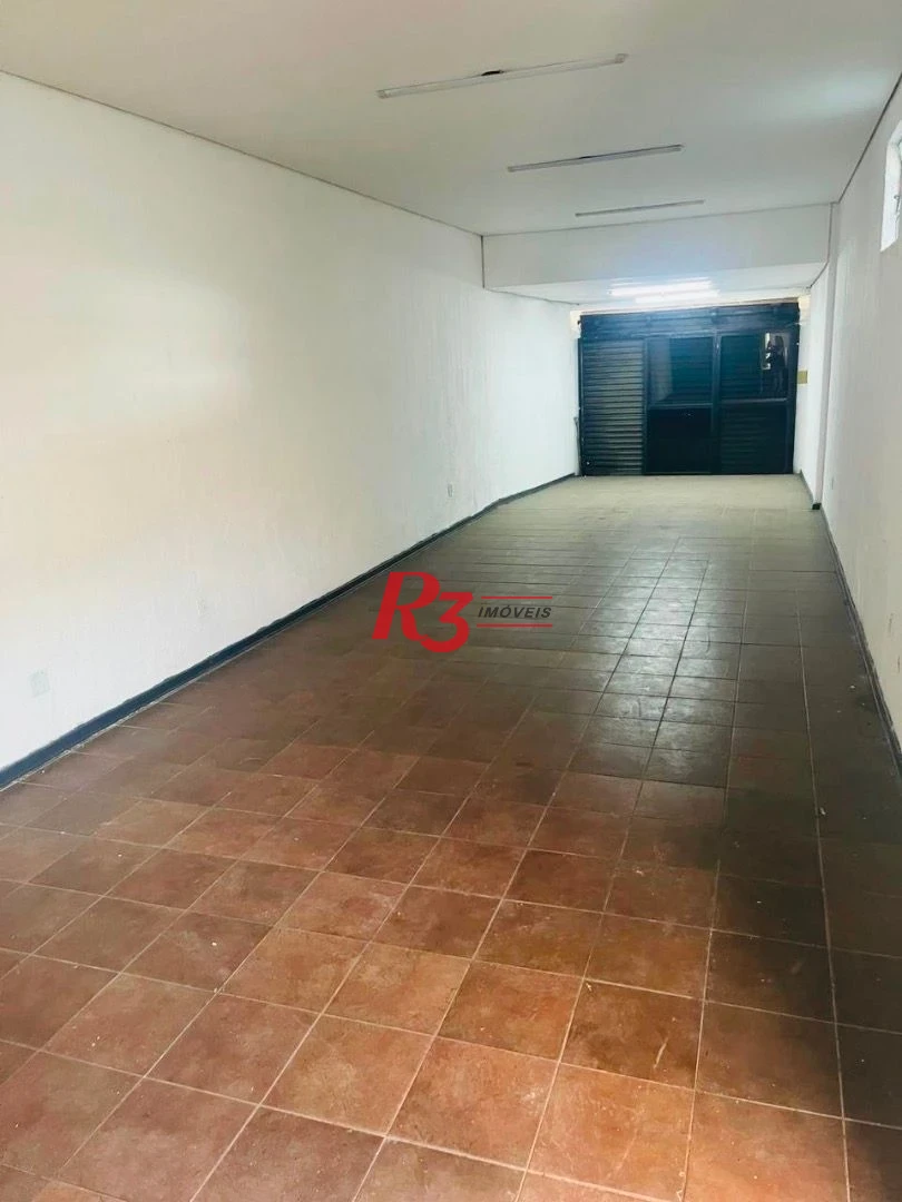Loja para alugar, 80 m² por R$ 6.500,00/mês - Macuco - Santos/SP