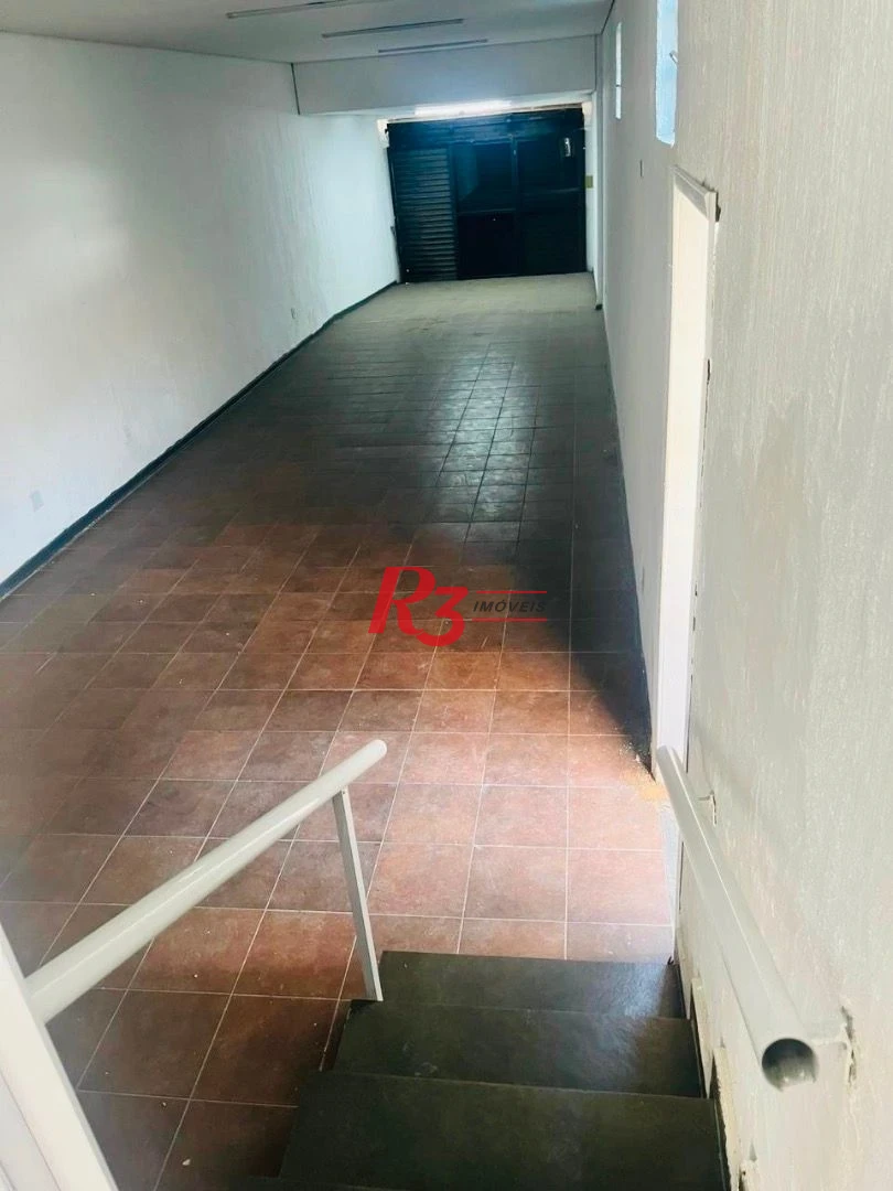 Loja para alugar, 80 m² por R$ 6.500,00/mês - Macuco - Santos/SP