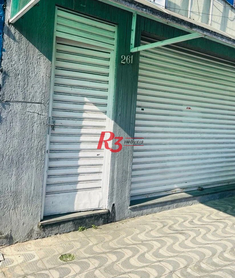 Loja para alugar, 80 m² por R$ 6.500,00/mês - Macuco - Santos/SP