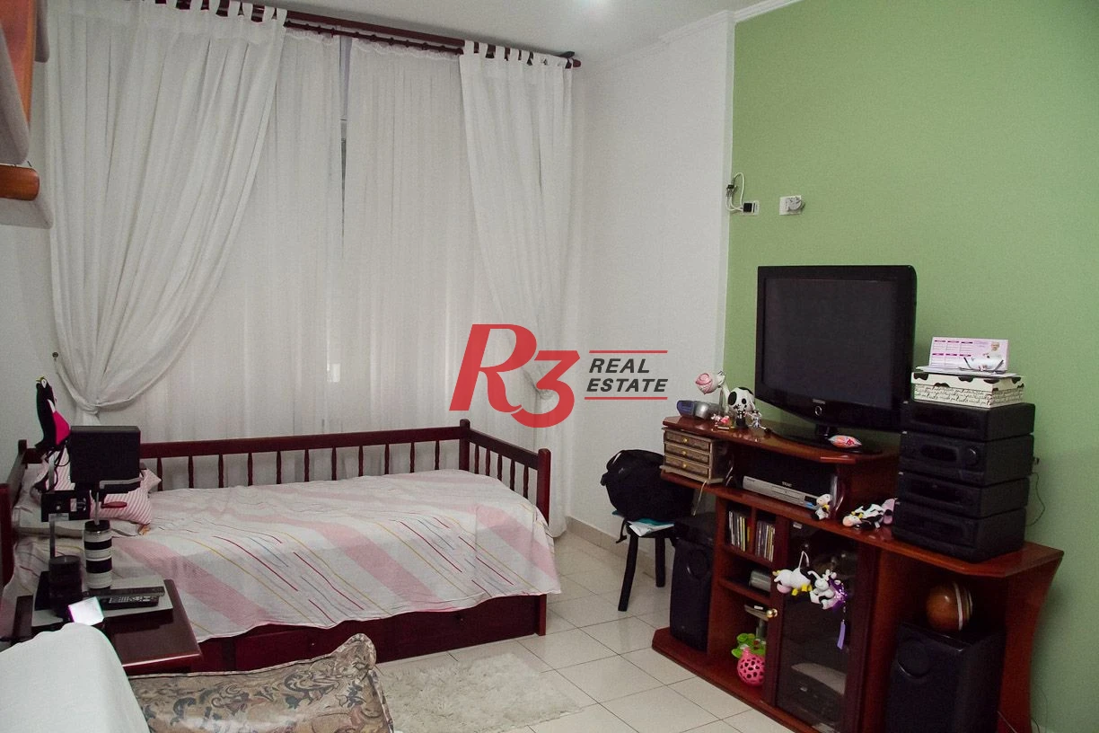 Apartamento com 3 dormitórios à venda, 137 m² por R$ 800.000,00 - Ponta da Praia - Santos/SP