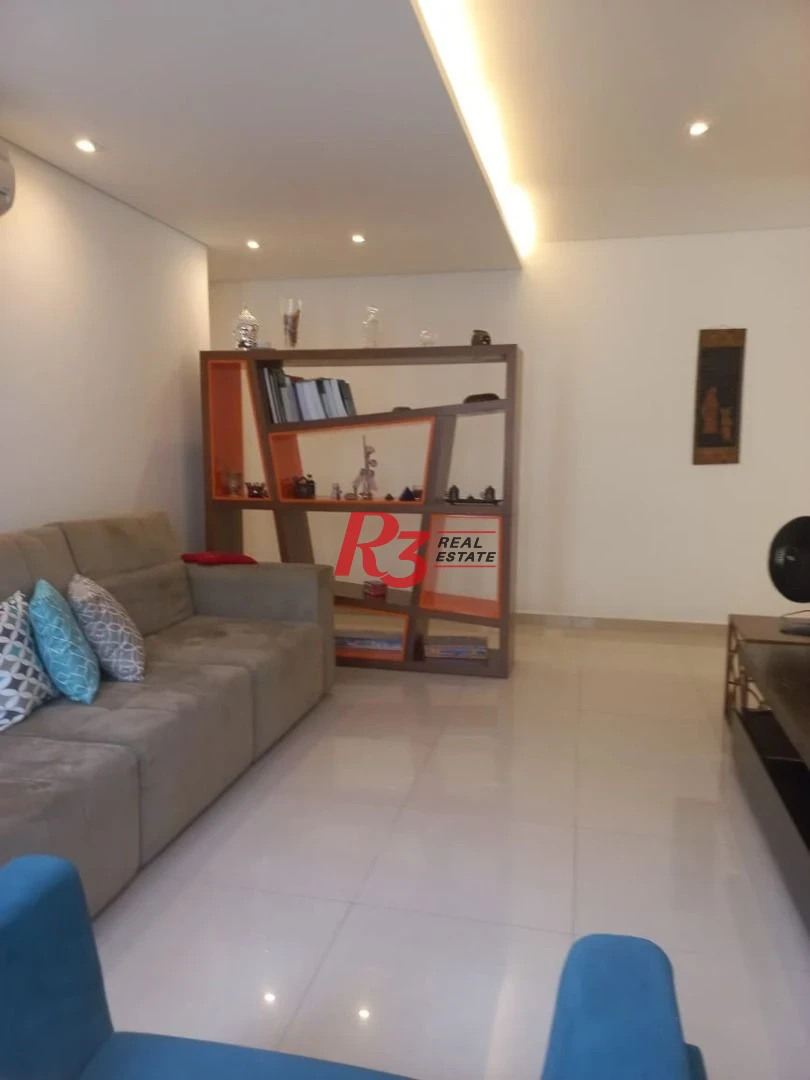 Casa com 2 dormitórios à venda, 177 m² por R$ 1.500.000,00 - Embaré - Santos/SP