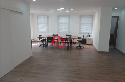 Sala para alugar, 83 m² por R$ 4.500,00/mês - Marapé - Santos/SP