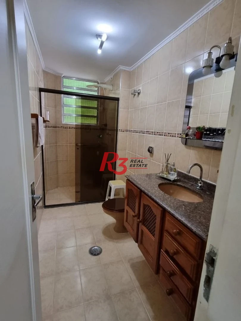 Apartamento com 1 dormitório à venda, 64 m² por R$ 350.000,00 - Boqueirão - Santos/SP