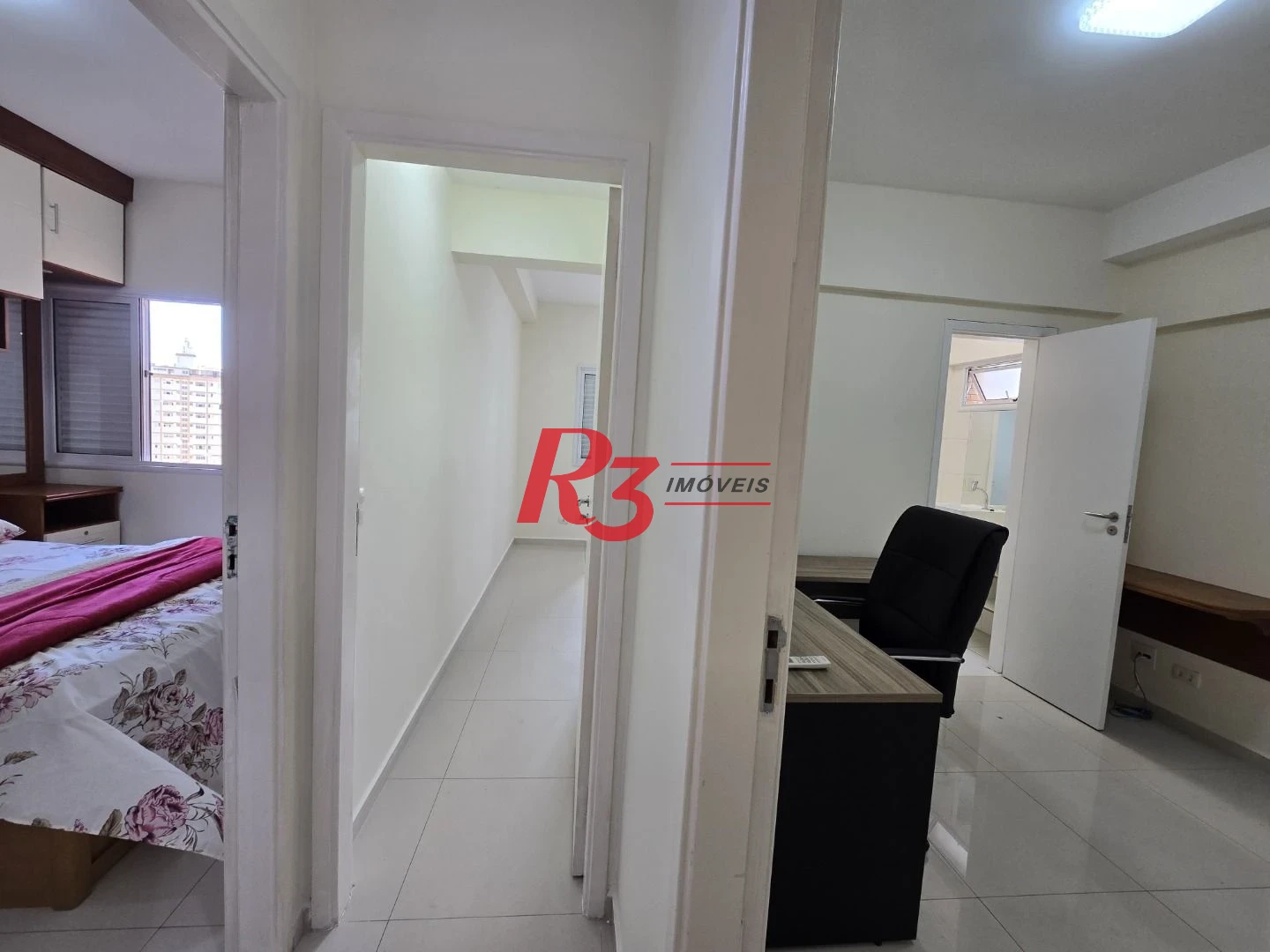 Apartamento com 3 dormitórios à venda, 110 m² por R$ 1.480.000,00 - Gonzaga - Santos/SP