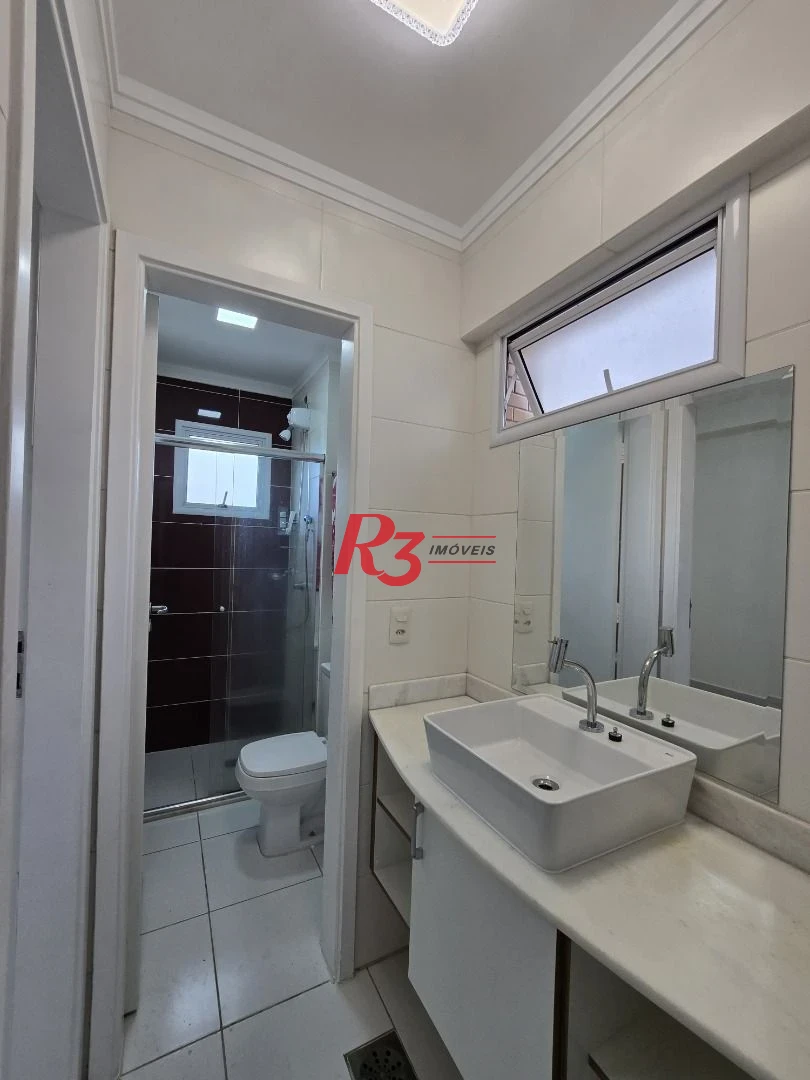 Apartamento com 3 dormitórios à venda, 110 m² por R$ 1.480.000,00 - Gonzaga - Santos/SP