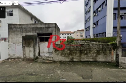 Terreno à venda, 625 m² por R$ 2.300.000,00 - Macuco - Santos/SP