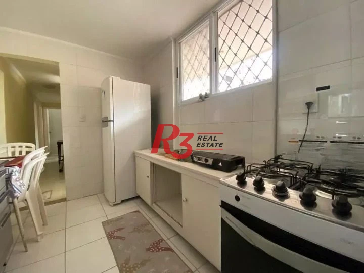 Apartamento com 2 dormitórios à venda, 90 m² por R$ 470.000,00 - Gonzaga - Santos/SP
