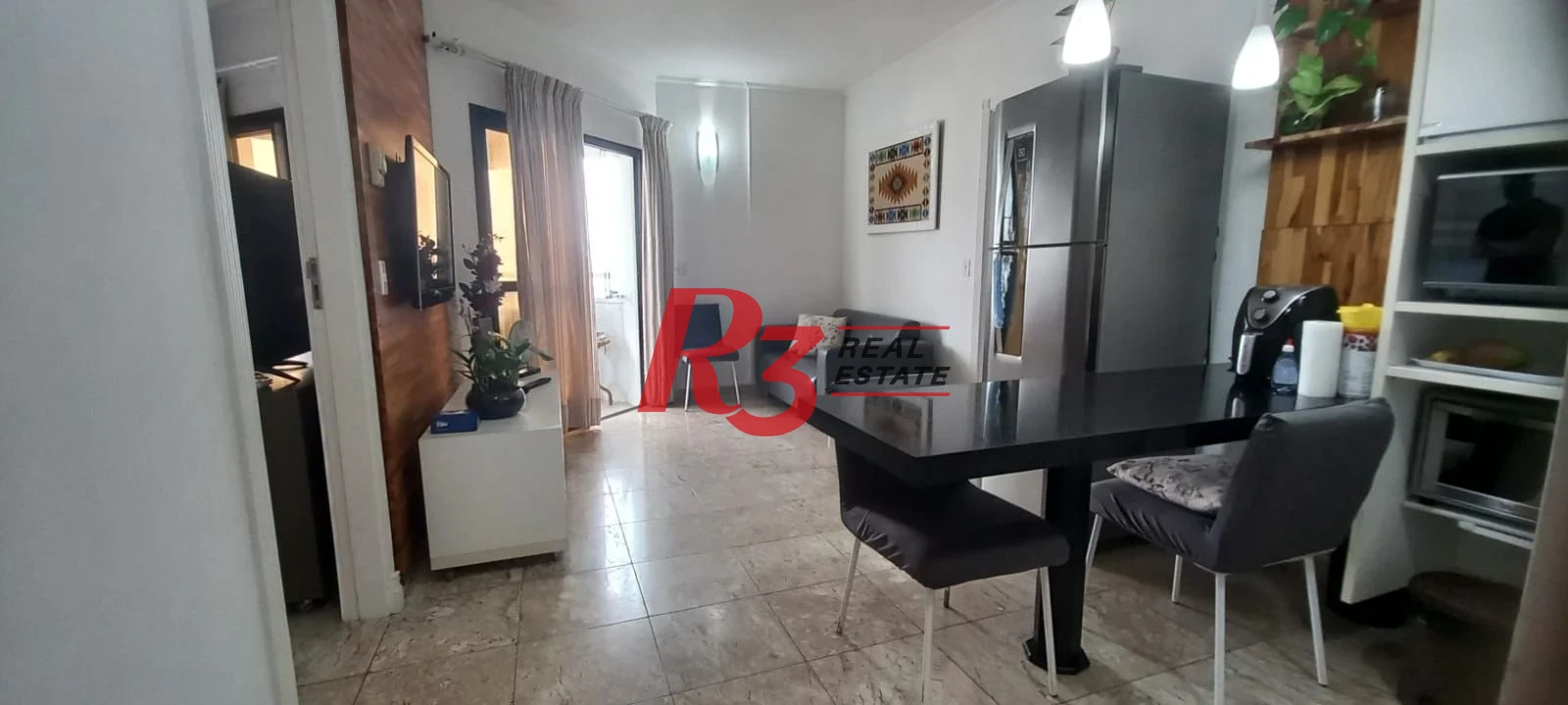 Flat com 2 dormitórios à venda, 59 m² por R$ 800.000,00 - Boqueirão - Santos/SP