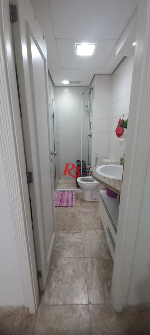 Flat com 2 dormitórios à venda, 59 m² por R$ 800.000,00 - Boqueirão - Santos/SP