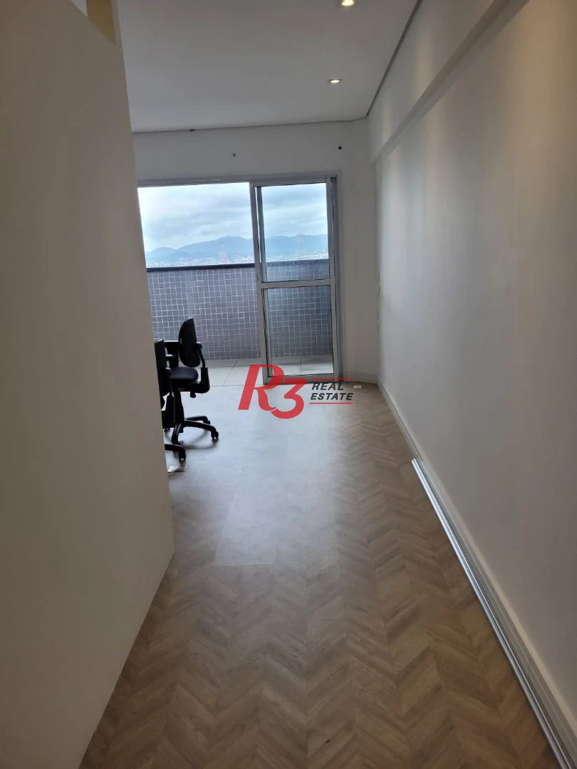 Sala para alugar, 43 m² por R$ 2.550,00/mês - Encruzilhada - Santos/SP