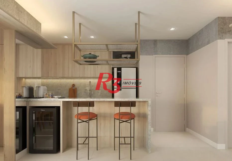 Apartamento à venda, 81 m² por R$ 741.796,74 - Centro - São Vicente/SP