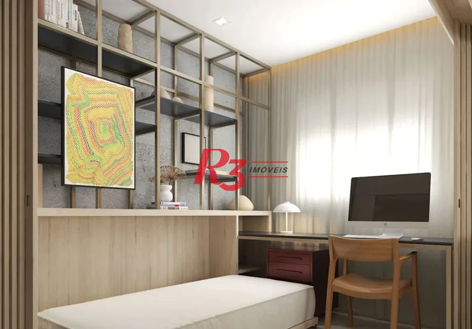 Apartamento à venda, 81 m² por R$ 741.796,74 - Centro - São Vicente/SP