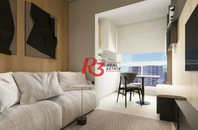Apartamento com 2 dormitórios à venda, 62 m² por R$ 492.340,48 - Centro - São Vicente/SP