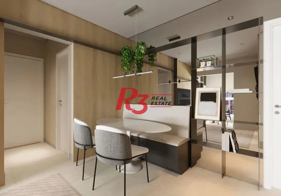 Apartamento à venda, 61 m² por R$ 661.677,66 - Centro - São Vicente/SP