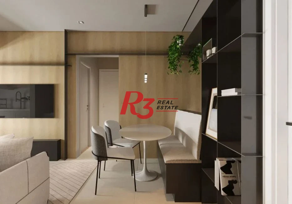 Apartamento à venda, 61 m² por R$ 661.677,66 - Centro - São Vicente/SP