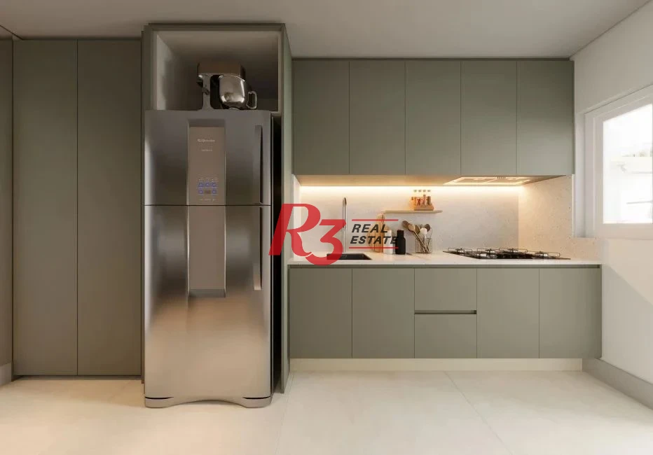 Apartamento à venda, 61 m² por R$ 661.677,66 - Centro - São Vicente/SP