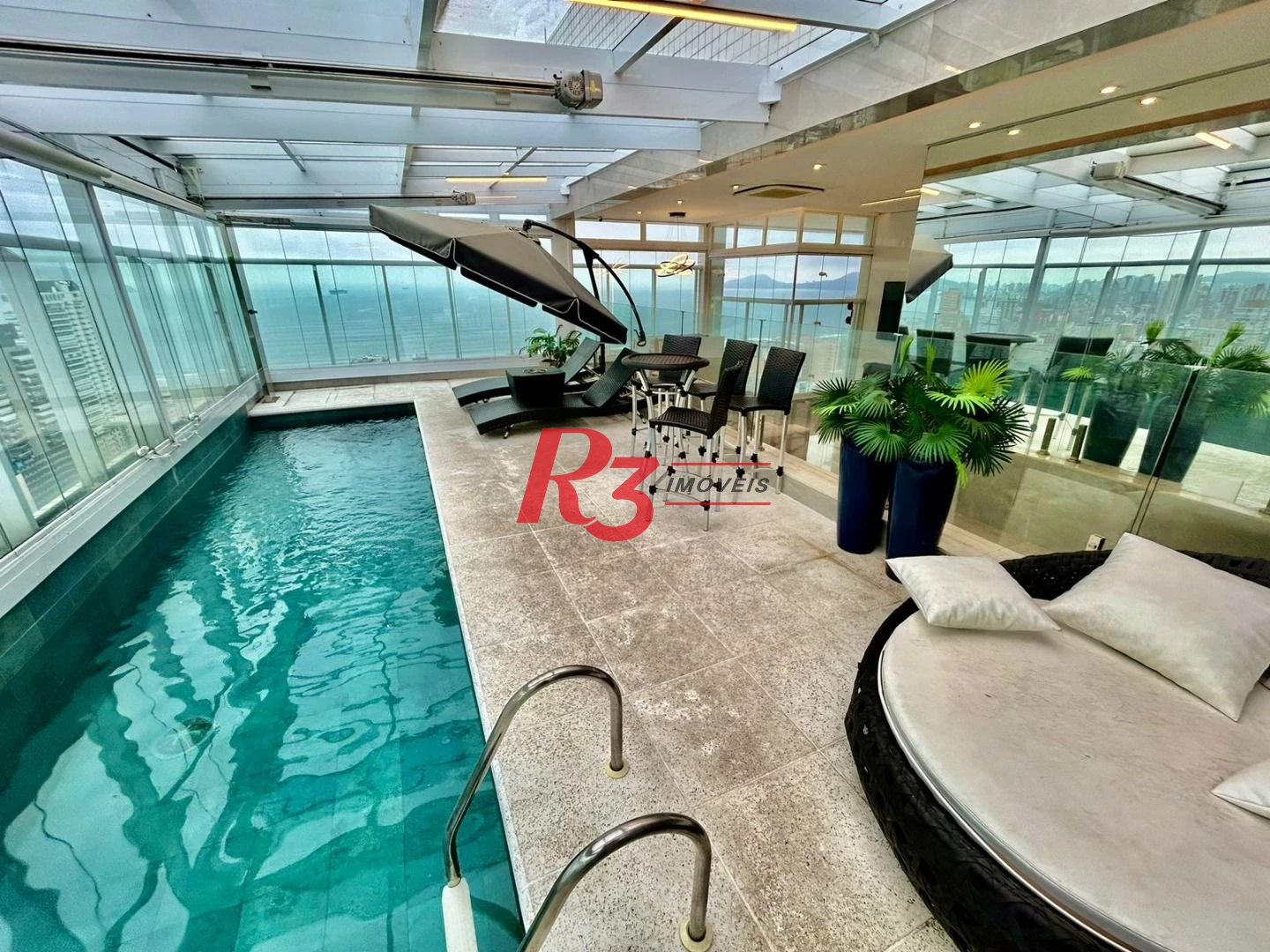 Cobertura à venda, 450 m² por R$ 8.900.000,00 - Gonzaga - Santos/SP