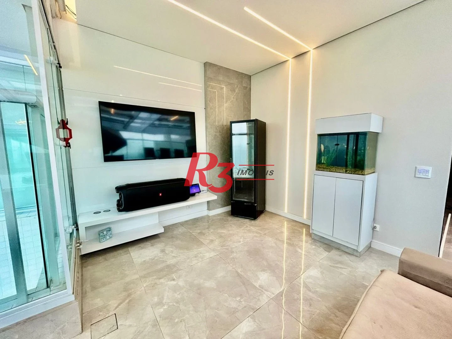 Cobertura à venda, 450 m² por R$ 8.900.000,00 - Gonzaga - Santos/SP