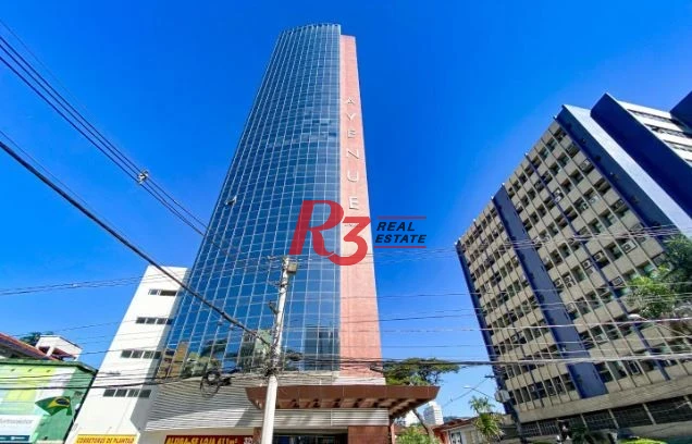 Sala para alugar, 104 m² por R$ 8.291,64/mês - Vila Matias - Santos/SP