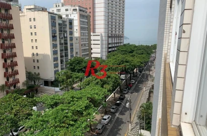 Apartamento à venda, 265 m² por R$ 1.170.000,00 - Gonzaga - Santos/SP