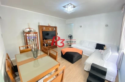 Apartamento com 2 dormitórios à venda, 114 m² por R$ 435.000,00 - Itararé - São Vicente/SP