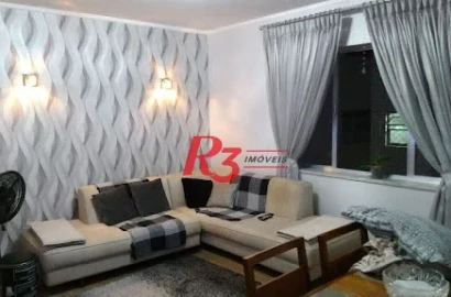 Apartamento com 2 dormitórios à venda, 114 m² por R$ 500.000,00 - Itararé - São Vicente/SP