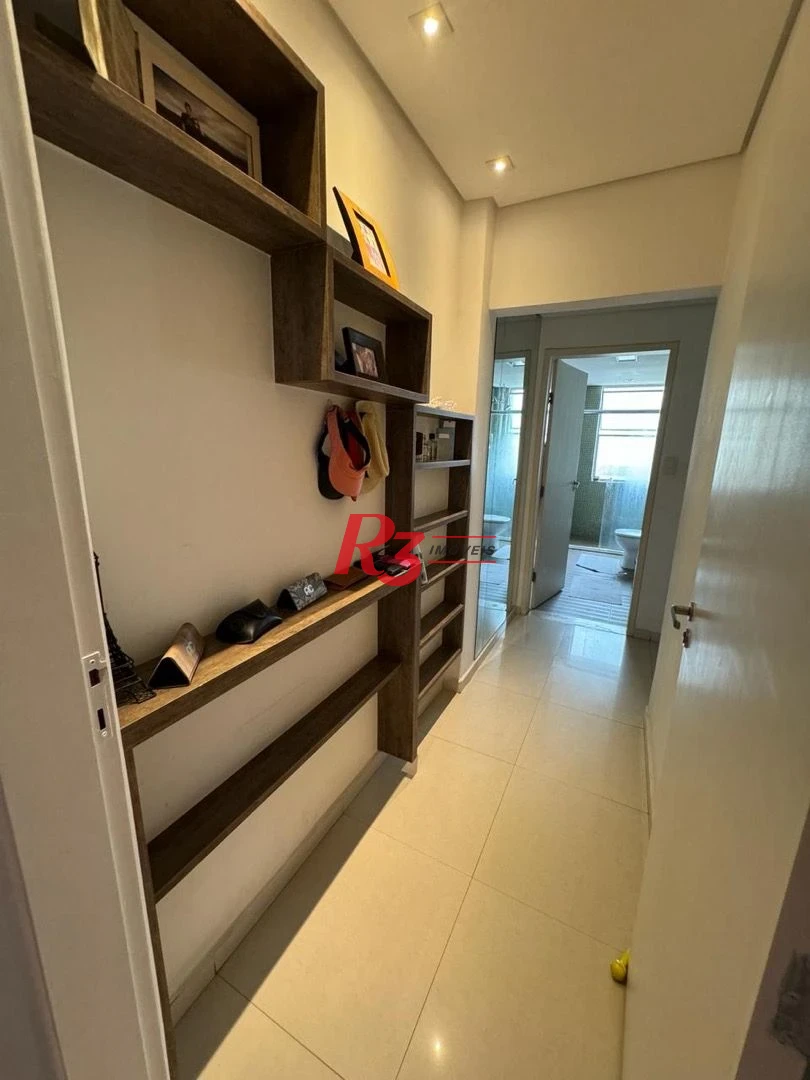 Apartamento com 3 dormitórios à venda, 216 m² por R$ 1.280.000,00 - Gonzaga - Santos/SP