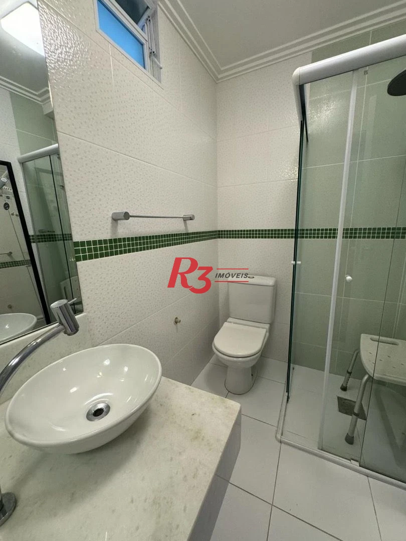 Apartamento com 3 dormitórios à venda, 216 m² por R$ 1.280.000,00 - Gonzaga - Santos/SP