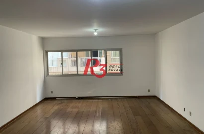 Apartamento com 3 dormitórios à venda, 148 m² por R$ 990.000,00 - Boqueirão - Santos/SP