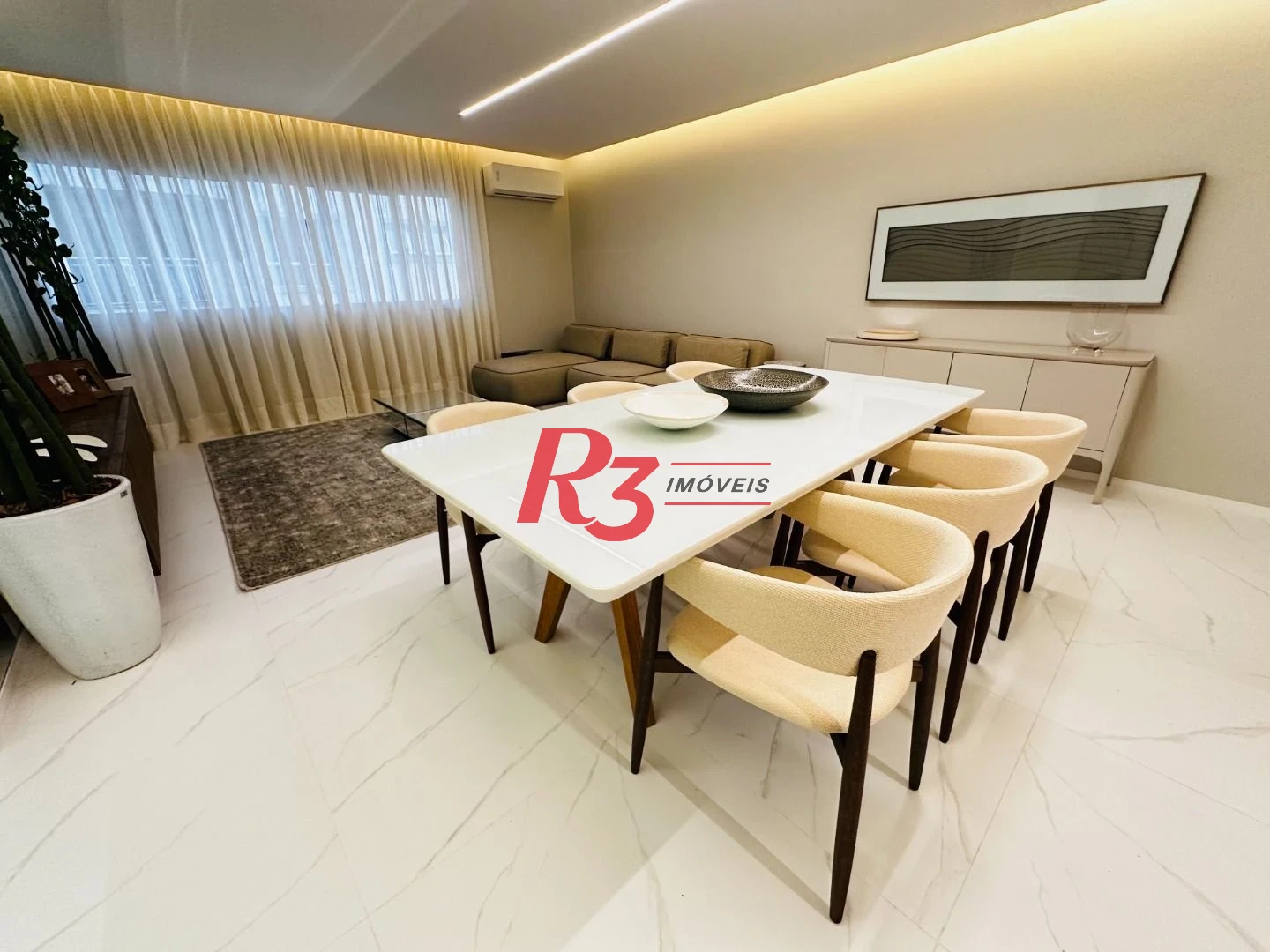 Apartamento com 3 dormitórios à venda, 150 m² por R$ 1.990.000,00 - Boqueirão - Santos/SP