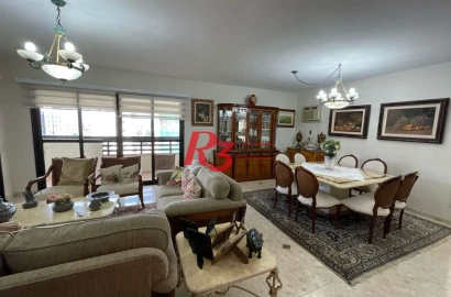 Apartamento à venda, 289 m² por R$ 2.120.000,00 - Boqueirão - Santos/SP