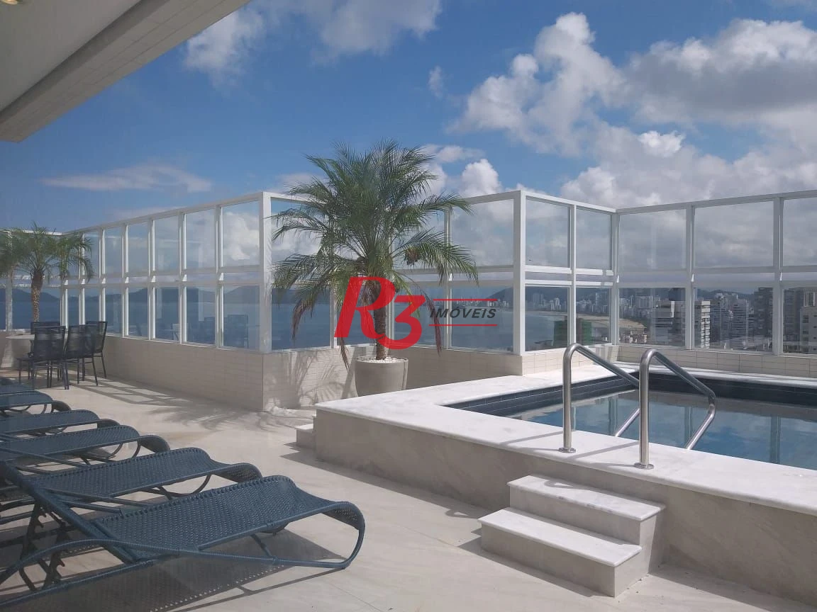 Apartamento com 2 dormitórios à venda, 99 m² por R$ 1.490.000,00 - Aparecida - Santos/SP