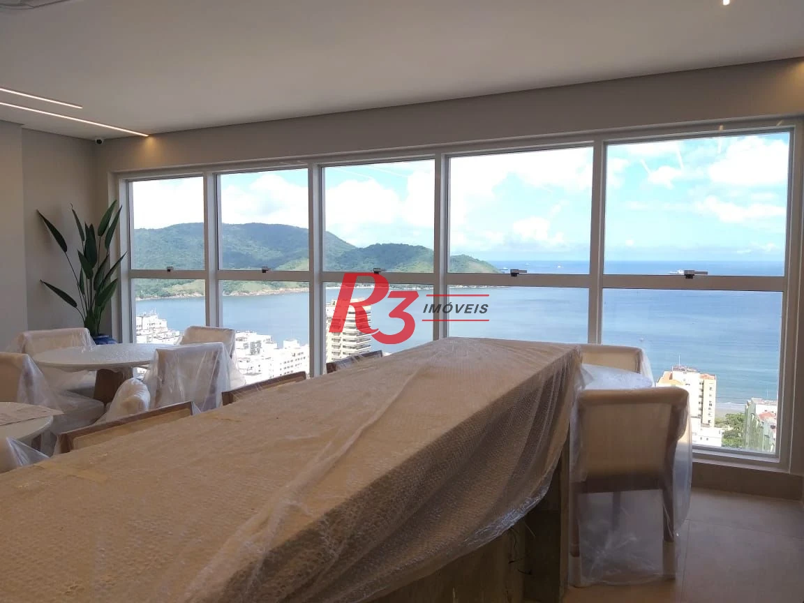 Apartamento com 2 dormitórios à venda, 99 m² por R$ 1.490.000,00 - Aparecida - Santos/SP