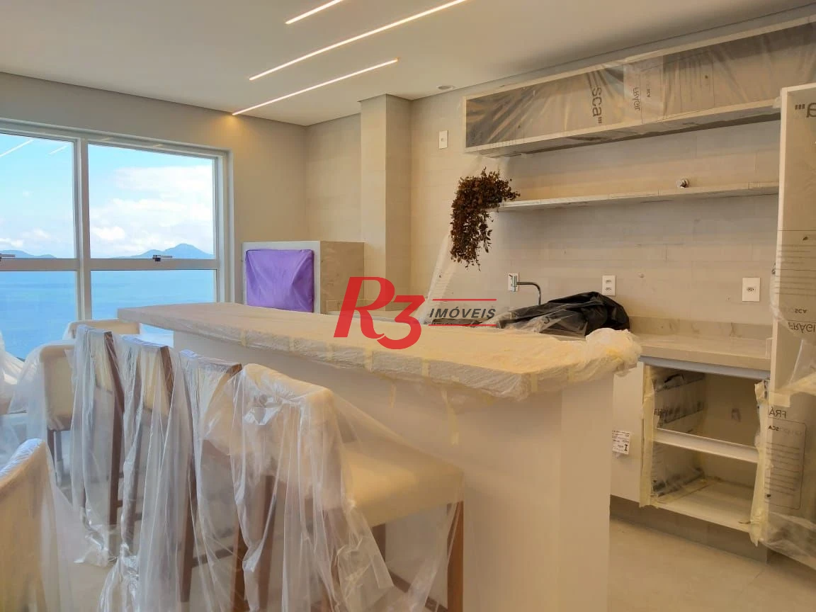Apartamento com 2 dormitórios à venda, 99 m² por R$ 1.490.000,00 - Aparecida - Santos/SP