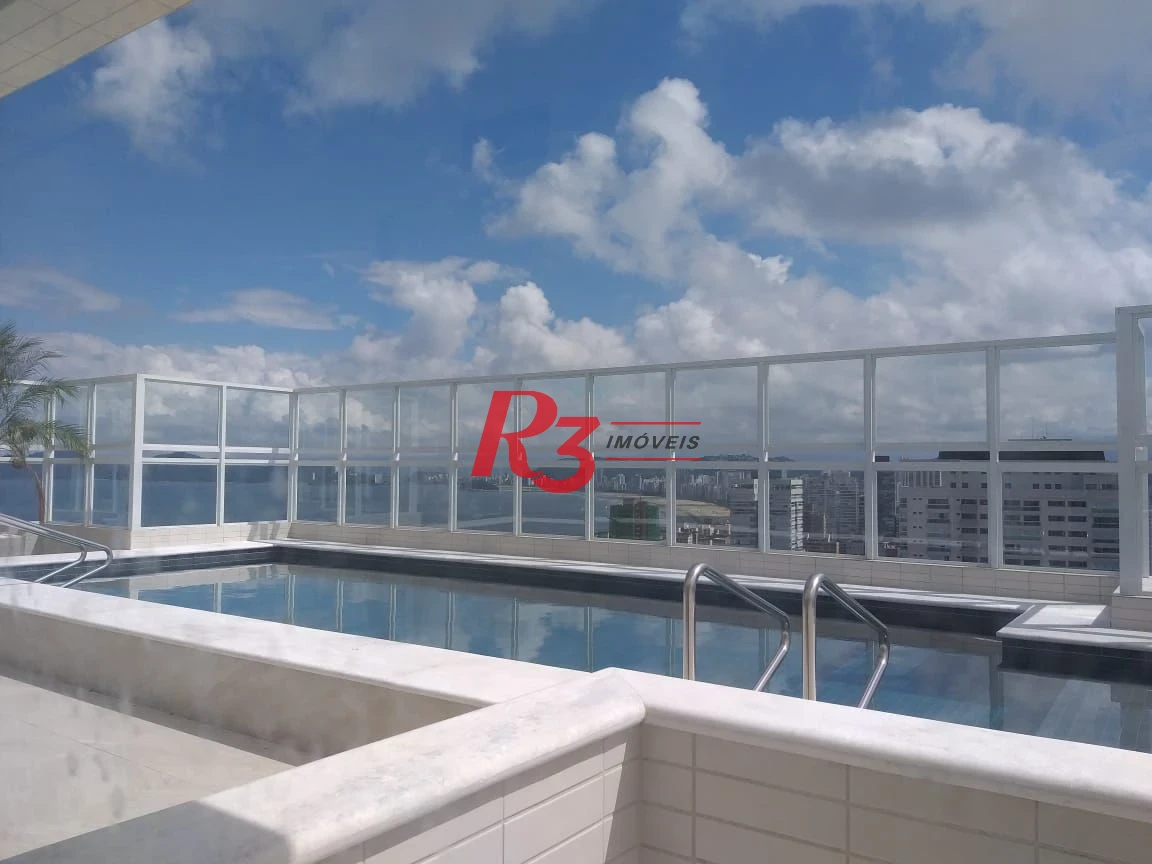 Apartamento com 2 dormitórios à venda, 99 m² por R$ 1.490.000,00 - Aparecida - Santos/SP